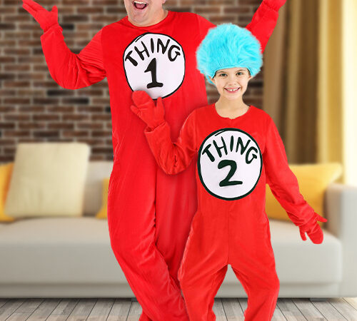 Creating the Perfect Thing 1 and Thing 2 Costumes