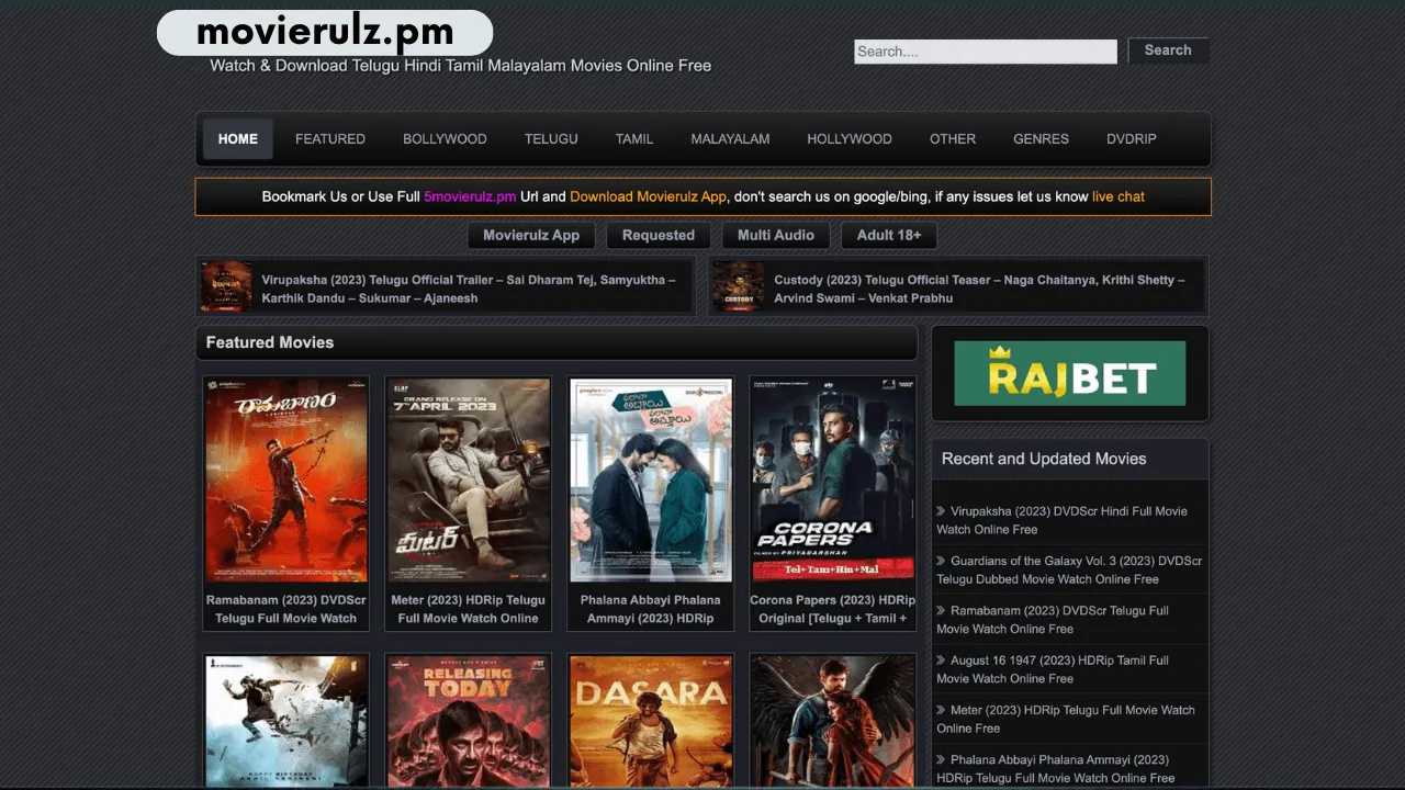 MOVIERULZ: A Comprehensive Guide to the Popular Online Movie Streaming Platform