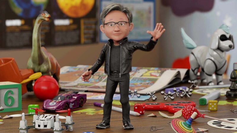 NVIDIA CEO Jensen Huang unveils Omniverse GPU