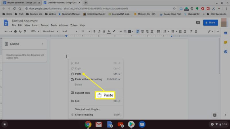 How to Copy and Paste on Chromebook