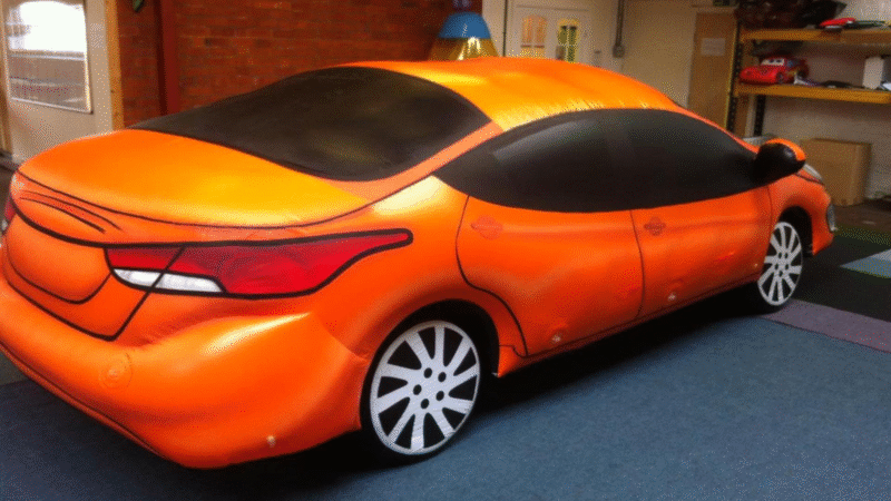 Exploring Inflatable Vehicles For Advertising And Events
