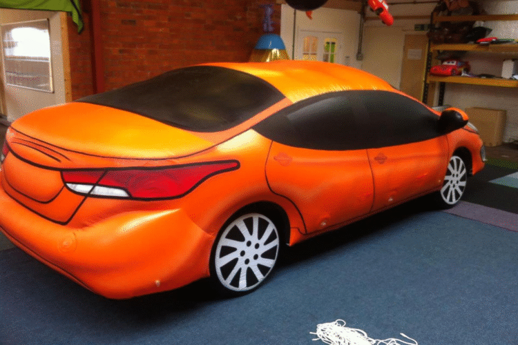 Exploring Inflatable Vehicles For Advertising And Events